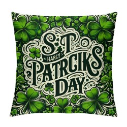 &nbsp;St.&nbsp;Patrick's Day Throw Pillow Covers Square Decorative Pillow Covers Cushion Cover