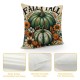 Ulloord Fall Decor Pumpkin Colorful Pumpkin Throw Pillow Covers Autumn Theme Farmhouse Decorative Throw Pillow Covers for Sofa (Fall Set)