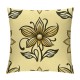 Ulloord Throw Pillow Cover Modern &nbsp; Flower Farmhouse Pillow Cases Yellow Outdoor Home Cushion Cover Decor Sofa&nbsp;Bed Car