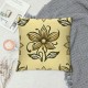 Ulloord Throw Pillow Cover Modern &nbsp; Flower Farmhouse Pillow Cases Yellow Outdoor Home Cushion Cover Decor Sofa&nbsp;Bed Car