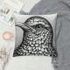  Throw Pillow Cover Cute Animal White Farmhouse Pillow Cover Square Cushion Cover Pillowcase for&nbsp;Women Boys Girls Children Home Sofa Bedroom