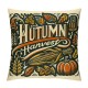 Ulloord Throw Pillow Covers Vintage Fall Pumpkin&nbsp;Decor Throw Pillow Case &nbsp; Cushion Cover Outdoor Pillowcase for Couch