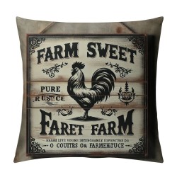  Farmhouse Pillow Covers Vintage Wood Background Animal Decor Rustic Pillow Case Farm Sweet Farm Lettering Cushion Cover Decor Sofa