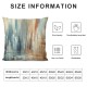 Ulloord  Throw Pillow Covers Retro Yellow and Orange Rustic Farmhouse Decor Pillow Cover Square Watercolor Print Pillow Case Outdoor Decor Sofa Pillow Covers