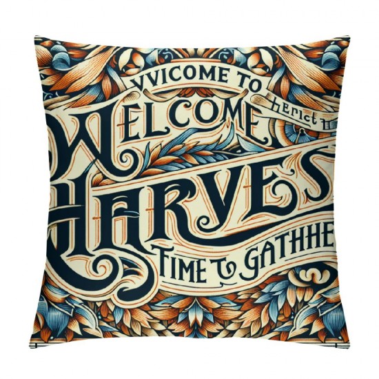 Ulloord Throw Pillow Covers to Quote Throw Pillow Case Cushion Covers Fall Decor Thanksgiving Home Sofa Couch Pillow Cover