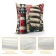  Nautical Compass Pattern Decorative Pillow Covers Sea Vessel Throw Pillow Covers Square Cushion Case Cover Home Decor for Sofa