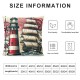  Nautical Compass Pattern Decorative Pillow Covers Sea Vessel Throw Pillow Covers Square Cushion Case Cover Home Decor for Sofa