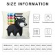  Read Books Colorful Art Throw Pillow Case Cover,Motivational Quote Book Decorations for Home Kids Bedroom Nursery Playroom,Gifts for Kids Book Lovers