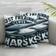 Sharks Ocean Animals Themed Pillowcase Decorations for Home, I Just Freaking Love Sharks Okay Throw Pillow Cover, , Shark Lover 