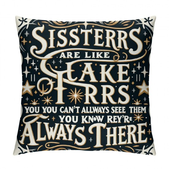  Themed Pillowcase Decorations for Home, s are Like Pillow Cover, Gifts, Friendship Gifts