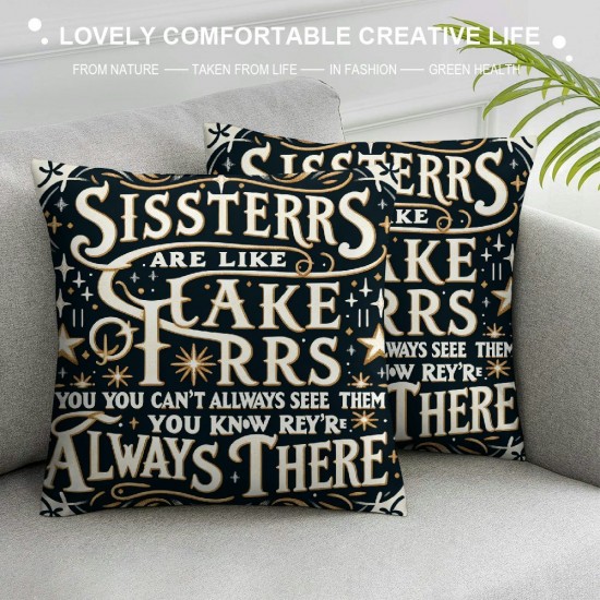  Themed Pillowcase Decorations for Home, s are Like Pillow Cover, Gifts, Friendship Gifts