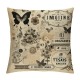 Ulloord &nbsp;Adorable Animals Farm Pillow Cover Rabbit Bee&nbsp;Hedgehog&nbsp;Dragonfly French Style Pillow Case Lovely Animal Cushion Cover for Sofa Couch Bedroom