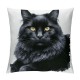  Pillow Covers Animal&nbsp;Adorable Cat Decorative Pillow Covers Oil Painting Pillowcase Square Cushion Covers