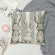 Qinduosi  Gray Stripes Bunny Easter Pillow Covers Inch Rabbit Holiday Couch Pillow Cases Grey Sping Rustic Farmhouse Decorative Throw Pillows Set of  Home Decor for Living Room Bedroom Sofa Couch