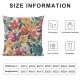 Qinduosi Easter Pillow Covers Inch Set of , Easter Colorful Egg Decorative Throw Pillow Covers Spring Farmhouse Pillowcase Linen Mushroom Decor for Couch Home Sofa Decor