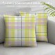 Easter Throw Pillow Covers Set of Spring Holiday Party Decoration for Bed Couch Sofa Home Decor