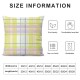 Easter Throw Pillow Covers Set of Spring Holiday Party Decoration for Bed Couch Sofa Home Decor