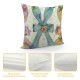 Qinduosi Easter Pillow Covers Inch Set of ,Colorful Bunny Throw Pillow Covers for Easter Decorations Spring Rabbit Cushion Case Decoration for Sofa Couch