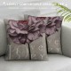 Qinduosi Easter Pillow CoversInch Set of4 It is Finished Floral Cross Pillowcases Farmhouse Decorations for Sofa Bedroom Living Room Cushion Case Decor