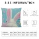 Pillow Covers Inch Set of Blue Pink Spring Farmhouse Decorative Throw Pillow Cases Lovely Animals Rabbit Cushion Cover for Couch