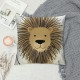 Qinduosi Kids Animals Throw Pillow Covers Inch Set of Lion Pillows Soft Velvet Cushion Covers for Baby Room Kids Bedroom Decor