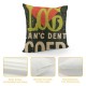 Square Linen Throw Pillow Case Decor Cushion Covers