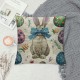 Easter Pillow Covers Set of Easter Bunny Eggs Floral Rabbit Pillows Decorative Throw Pillows Cushion Case Farmhouse Decor for Couch Sofa