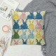 Qinduosi Bunny Easter Throw Pillow Cover, Inch Colorful Rabbit Cushion Case Decoration for Sofa Couch