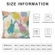 Qinduosi Easter Pillow Covers Set of Easter Colorful Decor for Throw Pillows Covers Spring Farmhouse Pillow Covers Decor Couch Living Room