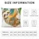 Jungle Animals Throw Pillow Covers Set of  Giraffe Lion Crocodile Sloth Decorative Pillows Case Soft Velvet Cushion Covers for Kids Baby Nursery Decor