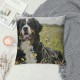 Interesting Bernese Mountain Dog Side Pillow Cover, Home Decor Cushion Cover, Sofa Pillow Pillow Cover