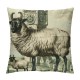 Qinduosi Vintage Farmhouse Animals Throw Pillow Covers Inch Pig Retro Truck Pillows for Sofa Home Decor Set of