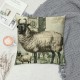 Qinduosi Vintage Farmhouse Animals Throw Pillow Covers Inch Pig Retro Truck Pillows for Sofa Home Decor Set of