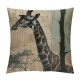 Throw Pillow Covers Inch Set of Elephant Horse Decorative Pillows Case Polyester Linen Outdoor Cushion Covers for Couch Sofa Bed Home Decor