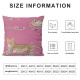 Pink Pillow Covers - Retro Bedroom Pink Decor,Pink Couch Pillows Cover for Living Room, Print Room Decor, Pink Throw Pillow Cover