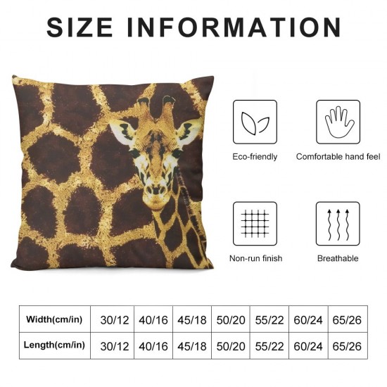 Animal Print Pillow Covers Set of Animal Throw Pillows Tan Faux Fur Room Decor Man Masculine Pillow Cushion Case Inches Decorative Pillowcases for Bed Sofa Home Decor