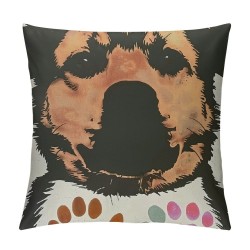 Qinduosi Dog Mom Pillow Covers , Dog Mom Gifts for Women, Dog Home Room Decor, Gifts for Dog Moms, Colorful in My Dog Mom Era Dog Paw Reversible Pillows Decorative Throw Pillows Cover