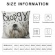 Qinduosi Throw Pillow Cover Case Dog Hair is My Glitter Pillow Covers Inch Set of ,Soft Decorative Throw Pillow Case for Living Room Bedroom Sofa Couch Cushion Covers