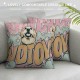 Dog Mom Pillow Covers - Dog Mom Gifts Throw Pillow Covers , Dog Mom Gifts Pillowcase, Dog Mom Decorative Pillow Covers, Dog Mom Gifts for Women