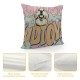 Dog Mom Pillow Covers - Dog Mom Gifts Throw Pillow Covers , Dog Mom Gifts Pillowcase, Dog Mom Decorative Pillow Covers, Dog Mom Gifts for Women