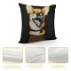 Just a Girl Who Loves Dogs Throw Pillow Covers Set of  Puppy Sweet Funny Dog Pillow Covers Inch Modern Farmhouse Home Decorative Pillow Cases Cushion Cover for Sofa Living Room Office