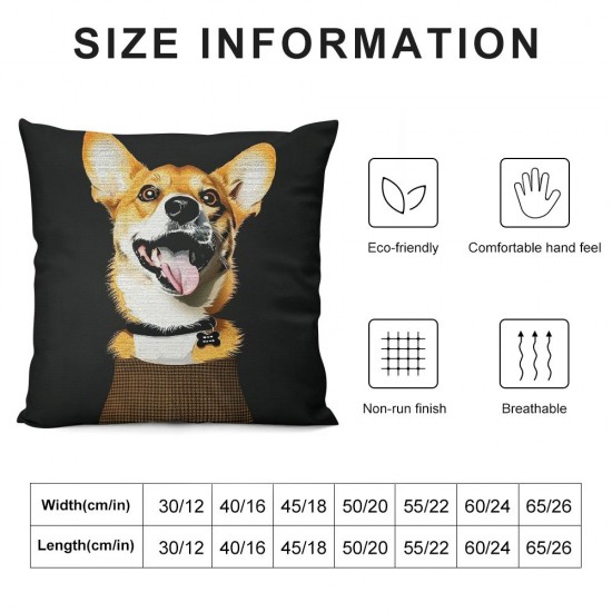 Just a Girl Who Loves Dogs Throw Pillow Covers Set of  Puppy Sweet Funny Dog Pillow Covers Inch Modern Farmhouse Home Decorative Pillow Cases Cushion Cover for Sofa Living Room Office