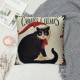 Christmas Pillow Covers Christmas Dog Cat Throw Pillow Case Inch Decorative Cute Animal Cushion Cover for Home Couch Sofa Farmhouse Decor, Set of