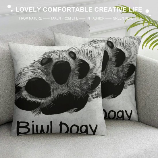 Dog Pillow Covers , Dog Throw Pillow, Gifts for Dog Lovers, Dog Mom Gifts, Dog Dad Gifts, Dog Owner Gifts, Pillow for Dogs, Dog Room Decor, Dog Home Decor