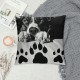 Qinduosi Dog Pillow Cover, We Hope You Like Dog Reversible in Throw Pillow Case, Spoiled Dogs Decoration for Home Sofa Couch Room Bed, Dog Lovers Gifts for Women Men,  Pack()