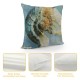 Pack Vintage Ocean Beach Starfiash Coral Conch Throw Pillow Covers Marine Animals Nautical Pillowcase Home Sofa Decor Cushion Case Cover(, VC-Beach)