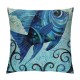 Qinduosi  Mediterranean Vintage Style Nautical Sea Theme Decorative Summer Throw Pillow Covers Set of