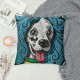 Dog Pillow Covers , Dog Gifts, Dog Mom Gifts, Gifts for Dog Lovers Women Owners, Dog Throw Pillow, Dog Decor for Home, Life is Better with Dogs