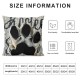 Qinduosi Reserved for The Dog Claw Welcome We Hope You Like Dogs Decorative Throw Pillow Cover, Funny Dog Lover Gifts for Women, Funny Dog Quotes Pillow Covers  Inch Room Bed Sofa Decor Set of