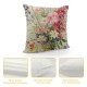 Qinduosi  Spring Pillow Covers Set of ,Floral Butterfly Decorations Seasonal Summer Farmhouse Pillow Case Decor for Sofa Couch AA